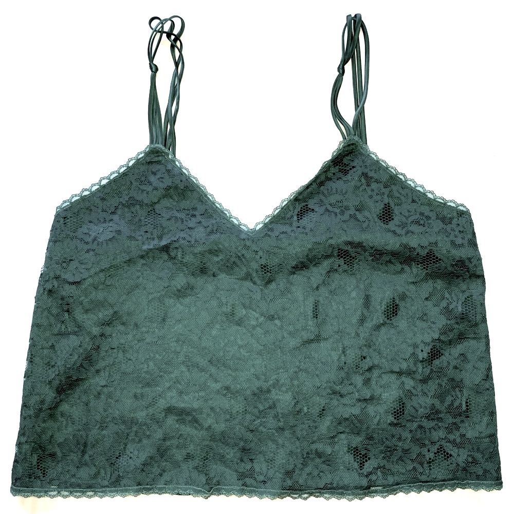 Vintage Victoria’s Secret Vintage Satin Lace Camisole Top